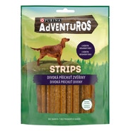 Adventuros Strips pamlsky pro psy zvěřina