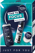 Nivea Men Time to Focus, dárková sada