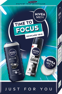 Nivea Men Time to Focus, dárková sada