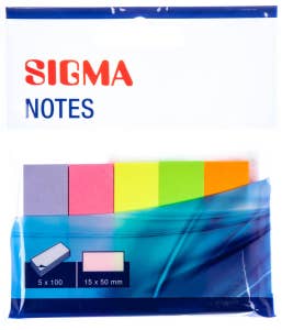 Sigma Záložky Brilliant, 100lístků