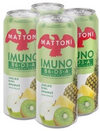 Mattoni Imuno Jablko, kiwi a ananas 4x500ml, plech