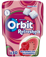 Wrigley's Orbit Refresher dóza s příchutí Meloun Malina