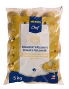 Brambory konzumní přílohové prané