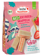 Fruchtbar BIO Waflové sušenky s jahodami