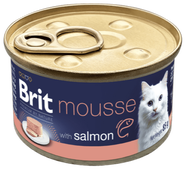 Brit Premium by Nature Cat Can with Salmon, pro kočky
