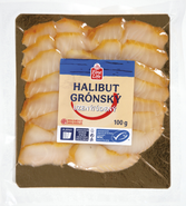 Fine Life Halibut Grónský MSC, uzené plátky