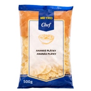 Metro Chef Ananas proslazený plátky sušené
