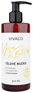 Vivaco Přírodní tělové mléko Yuzu & Bílý čaj