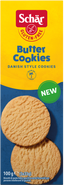 Schär Bezlepkové Cookies máslové sušenky 