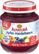 ALNATURA BIO Dětská výživa Jablko a borůvka
