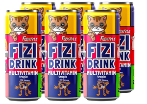 Fizi Drink Multivitamin tropic 6 x 250ml