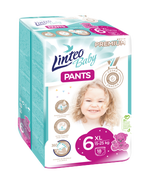 Linteo Baby Pants Premium XL (15–25 kg), vel. 6