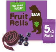Bear Fruit Rolls ovocné plátky černý rybíz 5x20g