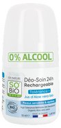 SO’BiO étic Deodorant roll-on 24h, Tolerance+ s Aloe vera BIO
