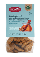 Biopekárna Zemanka BIO Bezlepkové pohankové perníčky s medem