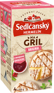 Sedlčanský Hermelín na gril originál s brusinkovou omáčkou (4x100g)