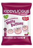 Kiddylicious Ovocno-zeleninové knoflíčky Malina s řepou