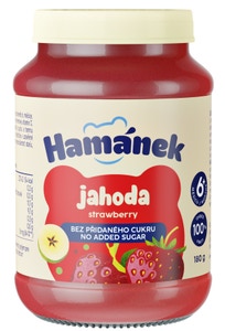 Hamánek Jahoda 100% ovoce bez přidaného cukru