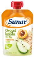 Sunar Kapsička ovocná kašička hruška, meruňka a ovesné vločky