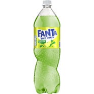 Fanta Zero cukru s příchutí jablka a liči