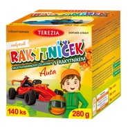 Rakytníček Multivitaminové želatinky s rakytníkem AUTA 140 ks