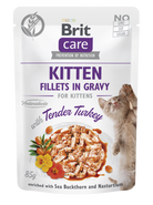 Brit Care Cat Kitten Fillets in Gravy Tender Turkey