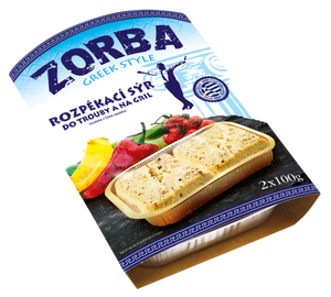 Zorba Rozpékací sýr do trouby a na gril