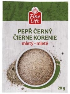 Fine Life Pepř černý mletý 5x20g