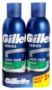 Gillette Series Sensitive pěna (2x 200 ml)