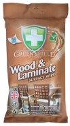 Green Shield Vlhčené ubrousky na dřevo a lamináty
