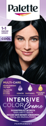 Schwarzkopf Palette Intensive Color Creme permanentní barva na vlasy 1-1 Modročerný