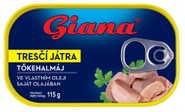 Giana Tresčí játra v oleji