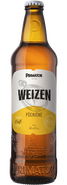 Primátor Weizen, světlé plné nefiltrované svrchně kvašené pšeničné pivo, sklo