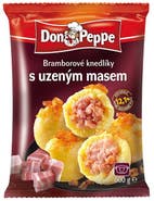 Don Peppe Bramborové knedlíky s uzeným masem