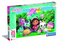 Clementoni  Puzzle Gábinin kouzelný domek - Na zahradě maxi 24 dílků