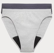 Marks & Spencer Menstruační kalhotky, barva:šedá Velikost:14 