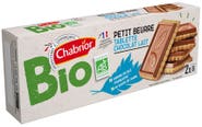 Chabrior BIO sušenky s mléčnou čokoládou