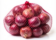 Cibule červená, síť
