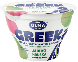 Olma GREEK jogurt jablko a hruška