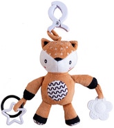 Teddies Srneček babyted chrastítko plyšové, 30 cm, závěs na postýlku
