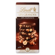 Lindt Les Grandes Dark Hazelnut čokoláda