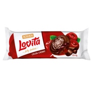 Roshen Lovita kakaové piškoty v čokoládě s želé s višňovou příchutí