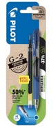 Pilot G-2 Premium Gel Roller 0,7mm 1+1 modrý