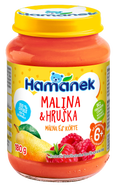Hamánek malina s hruškou 100% ovoce