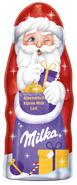 Milka dutá figurka Santa z mléčné čokolády