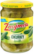 Znojmia Okurky v sladkokyselém nálevu 5-7 cm