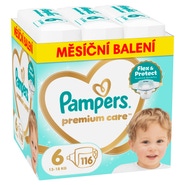 Pampers Premium Monthly Box, vel. 6 (13-18 kg)