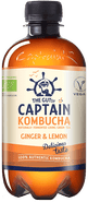 Captain Kombucha BIO Zázvor, citron