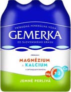 Gemerka Magnézium a kalcium jemně perlivá minerální voda 6x1,5l