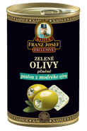 Franz Josef Kaiser Zelené olivy ve slaném nálevu plněné sýrovou pastou